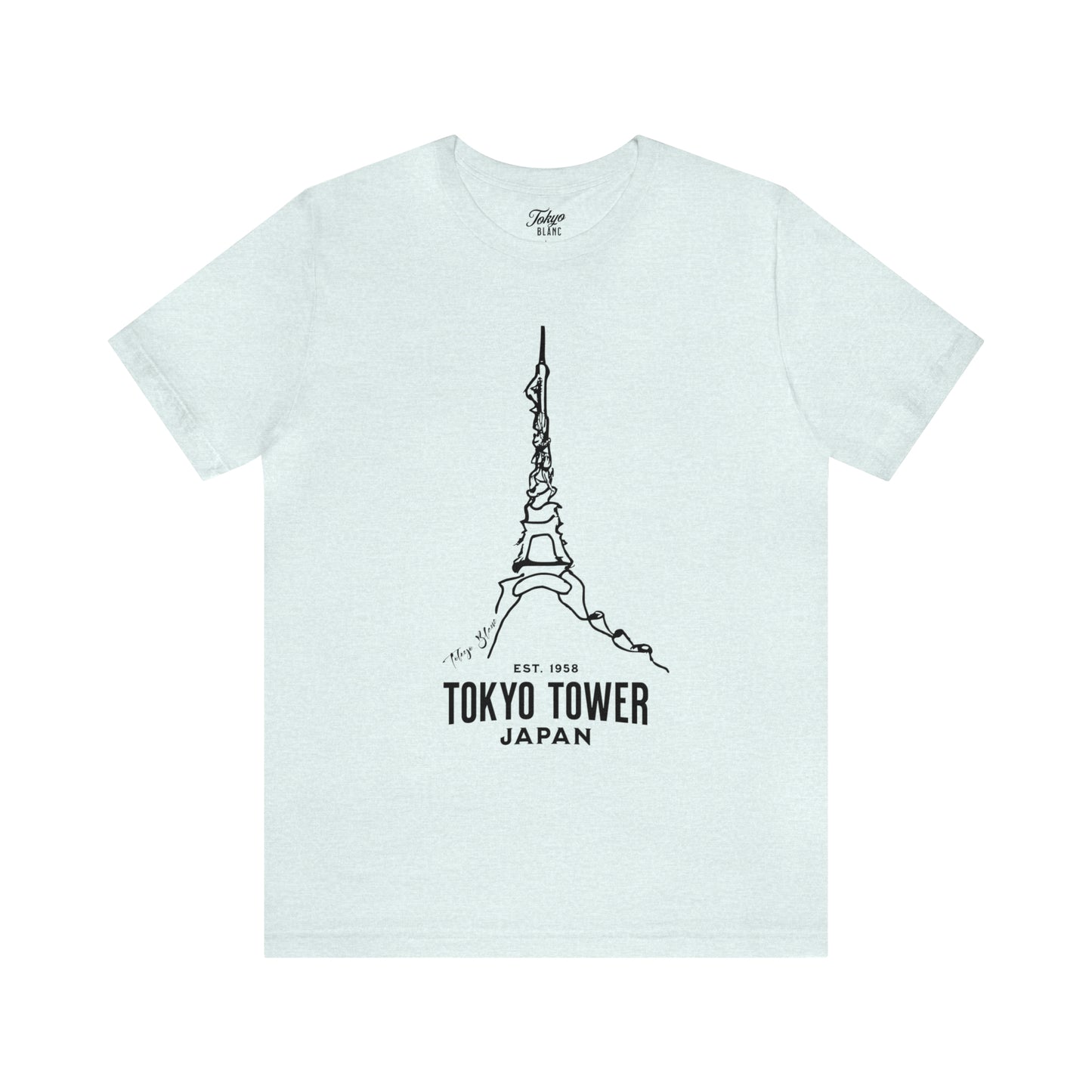 Tokyo Tower Line Art Graphic Tee