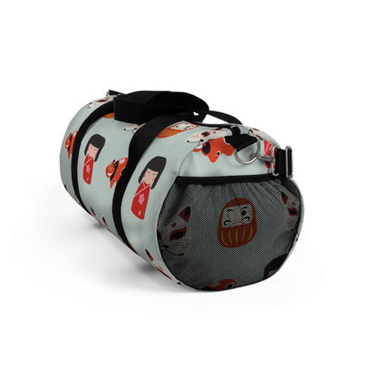 Japanese Trinkets Duffel Bag - Sea Mist