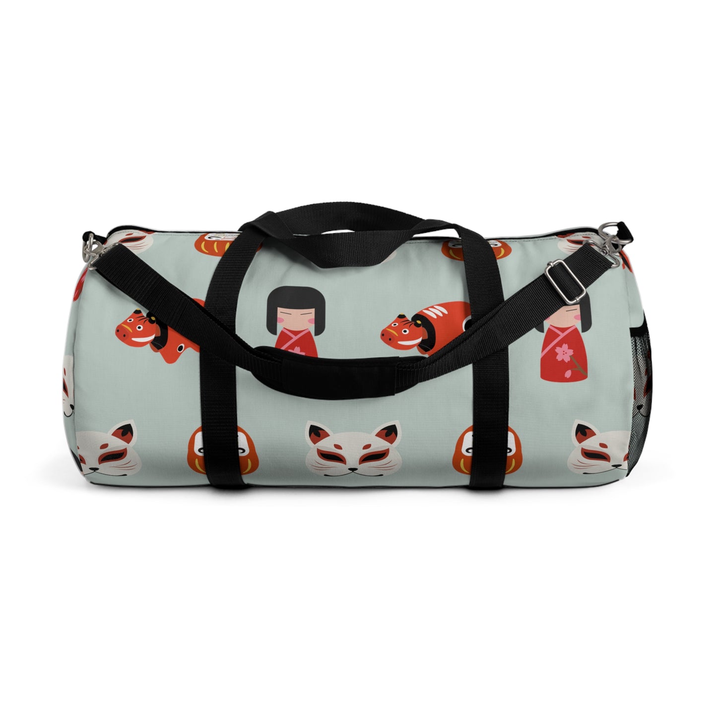 Japanese Trinkets Duffel Bag - Sea Mist