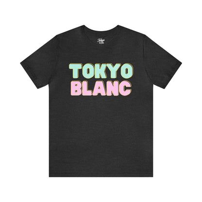 Tokyo Blanc Offset Shadow Print Tee