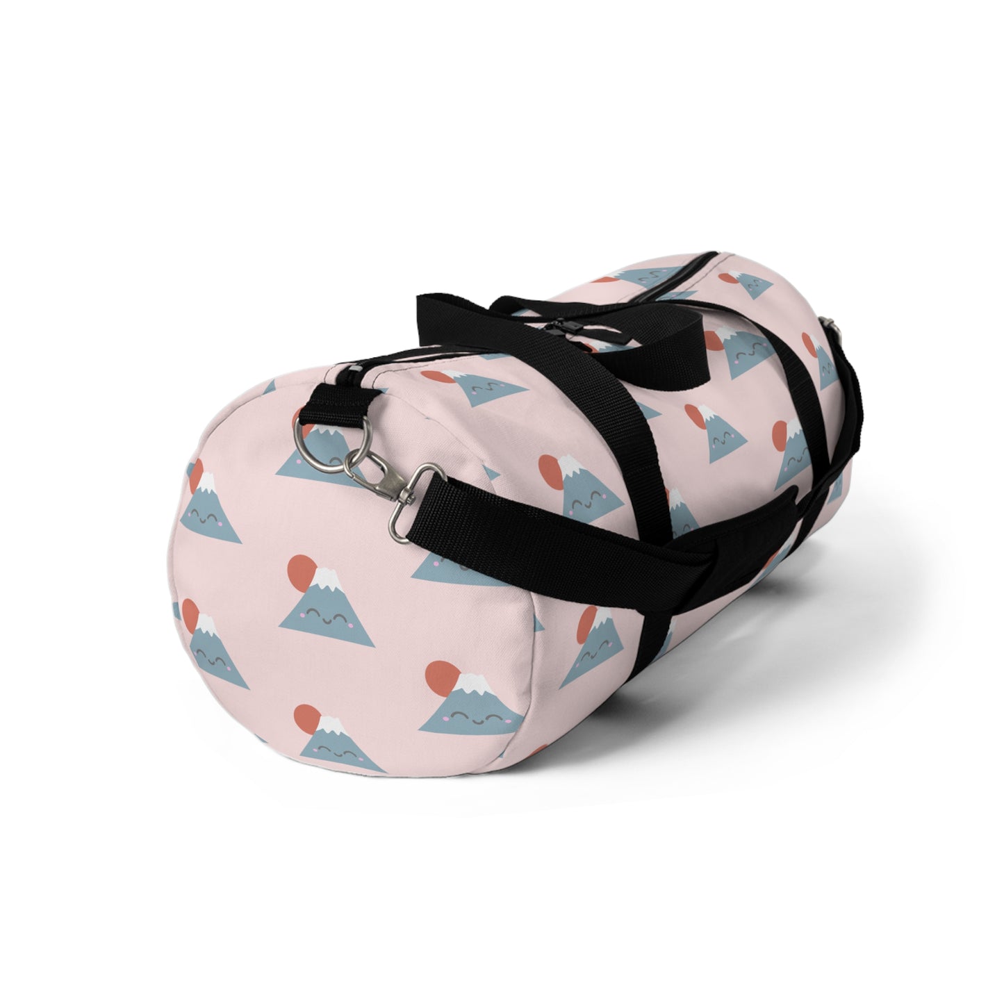 Kawaii Mt. Fuji Duffel Bag - Baby Pink