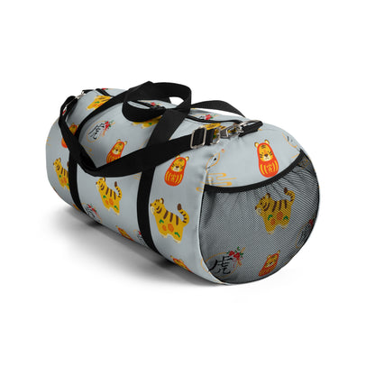 Year of the Tiger Duffel Bag - Baby Blue