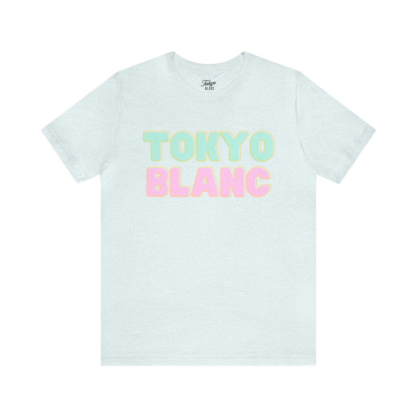 Tokyo Blanc Offset Shadow Print Tee