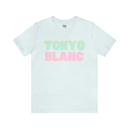 Tokyo Blanc Offset Shadow Print Tee