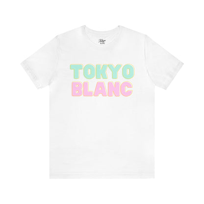 Tokyo Blanc Offset Shadow Print Tee