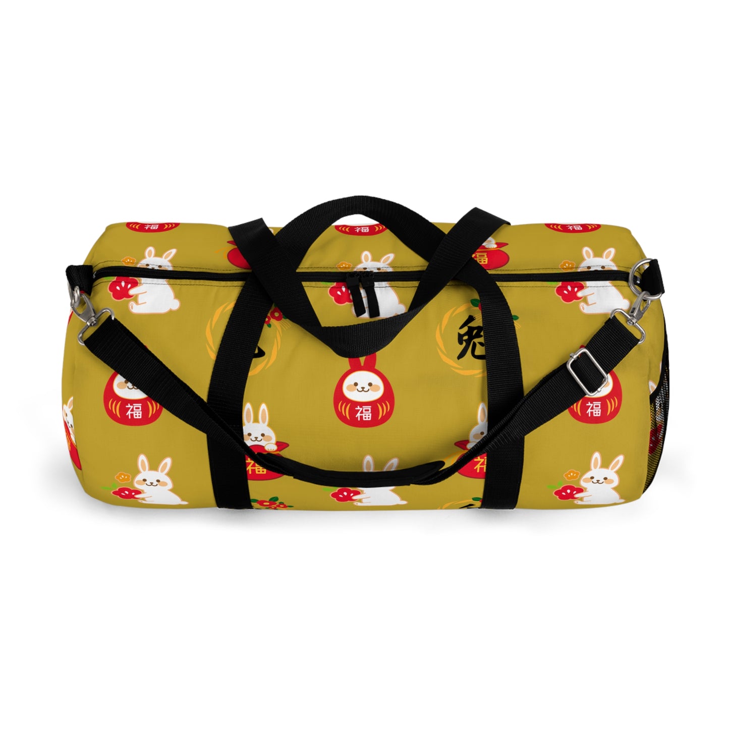 Year of the Rabbit Duffel Bag - Mustard