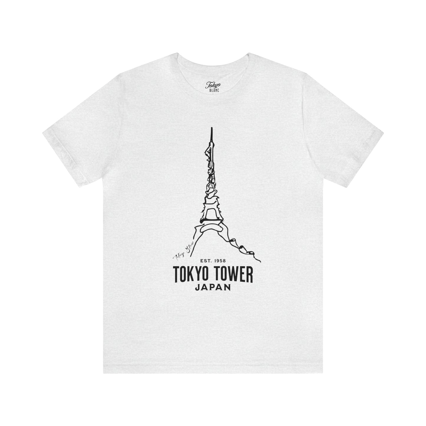 Tokyo Tower Line Art Graphic Tee