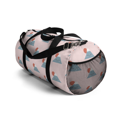 Kawaii Mt. Fuji Duffel Bag - Baby Pink