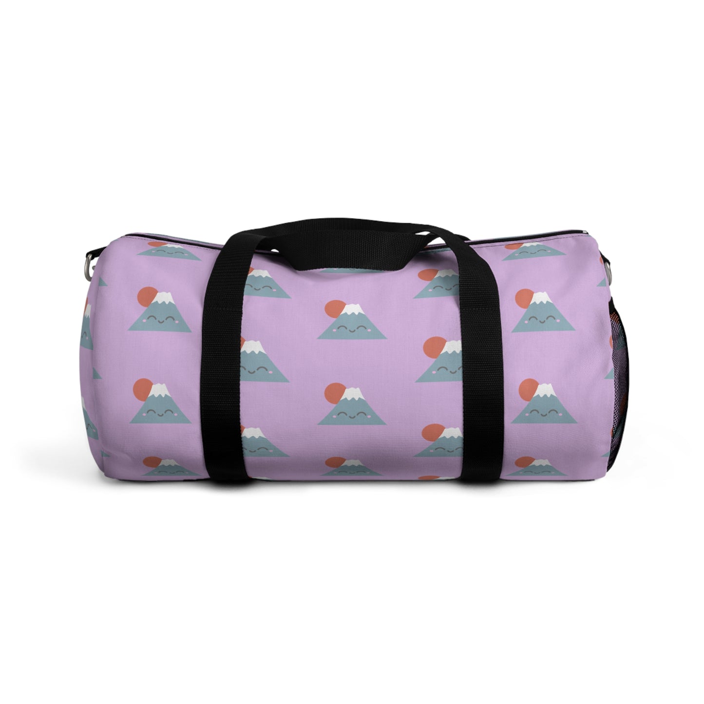 Kawaii Mt. Fuji Duffel Bag - Lilac