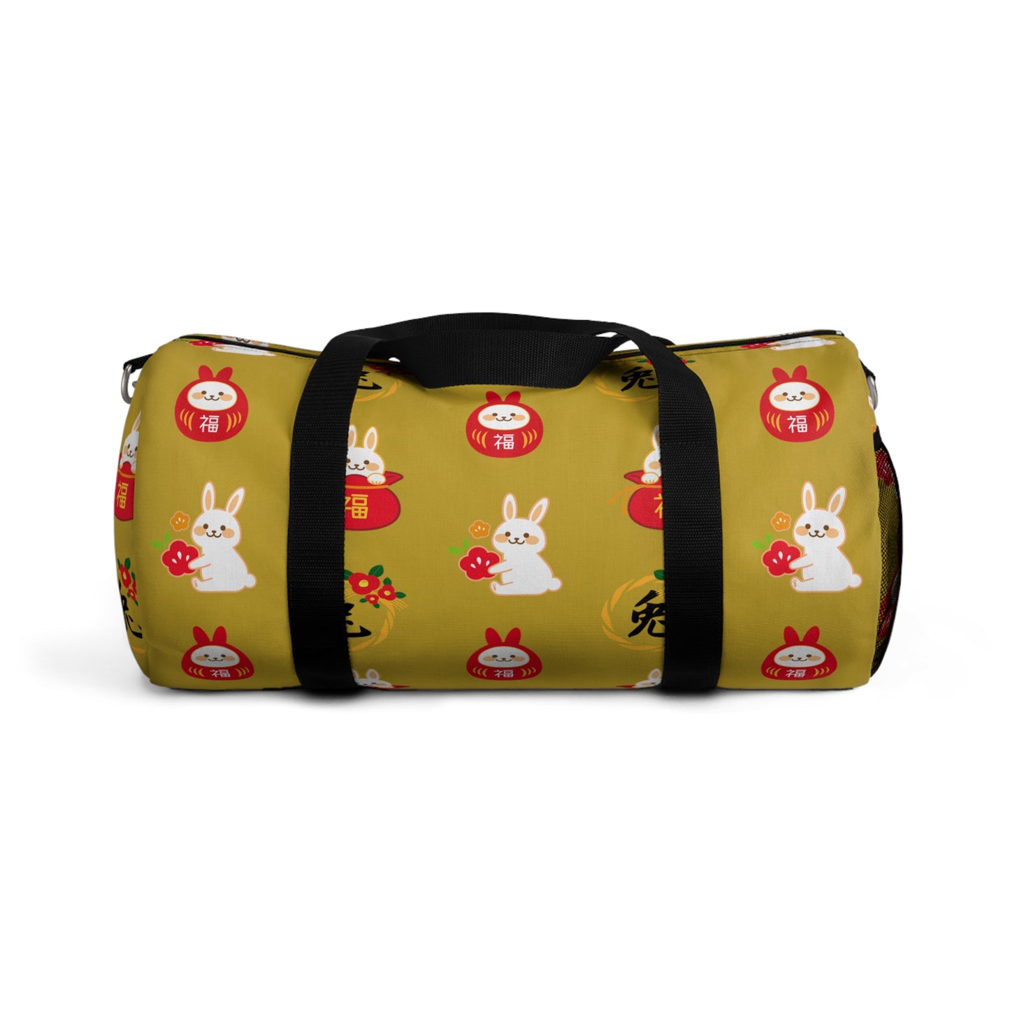 Year of the Rabbit Duffel Bag - Mustard