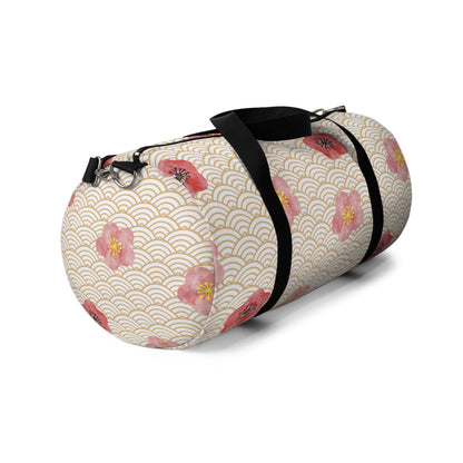 Ume Blossom Duffel Bag - White