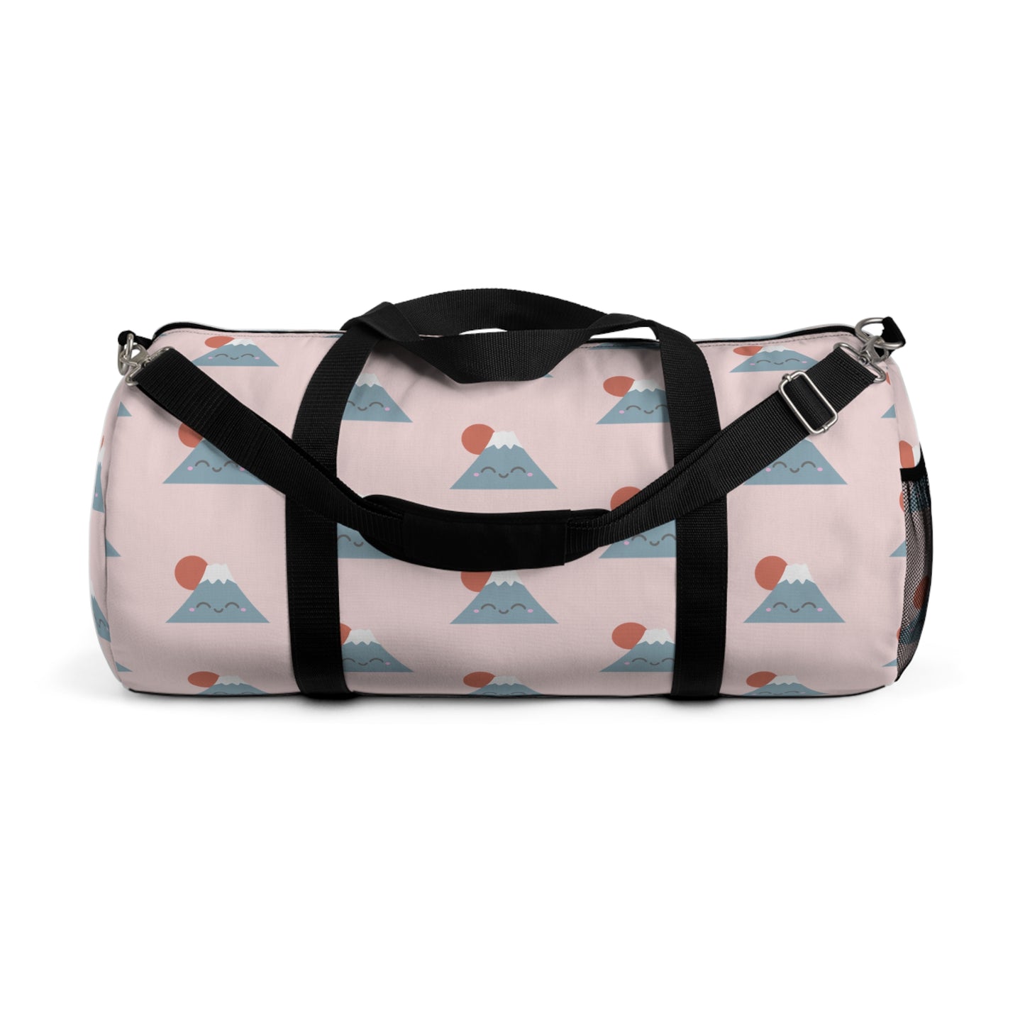 Kawaii Mt. Fuji Duffel Bag - Baby Pink