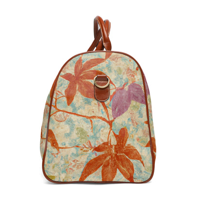 Autumn Japanese Maple Waterproof Travel Bag