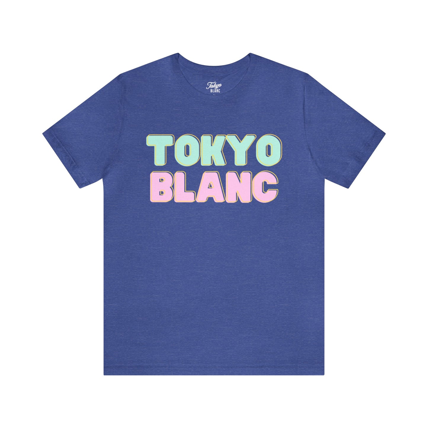 Tokyo Blanc Offset Shadow Print Tee