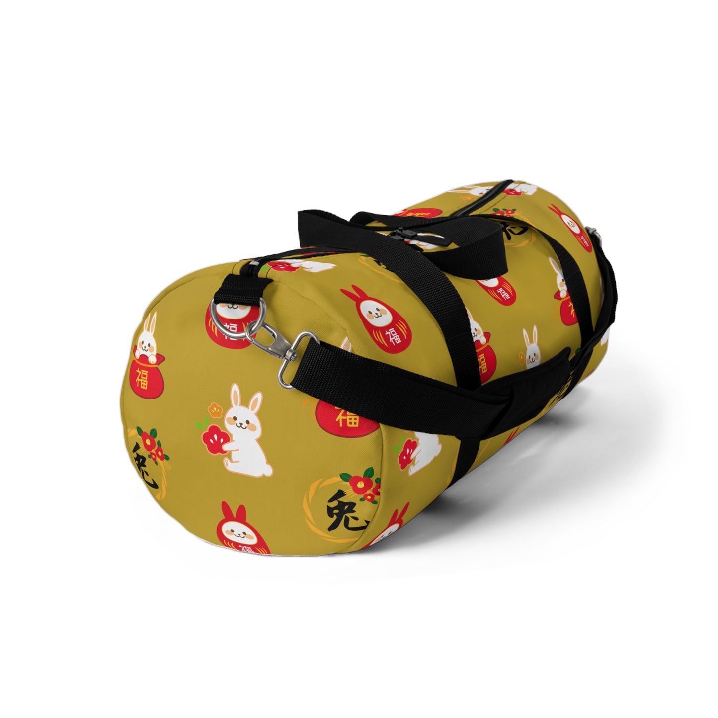 Year of the Rabbit Duffel Bag - Mustard