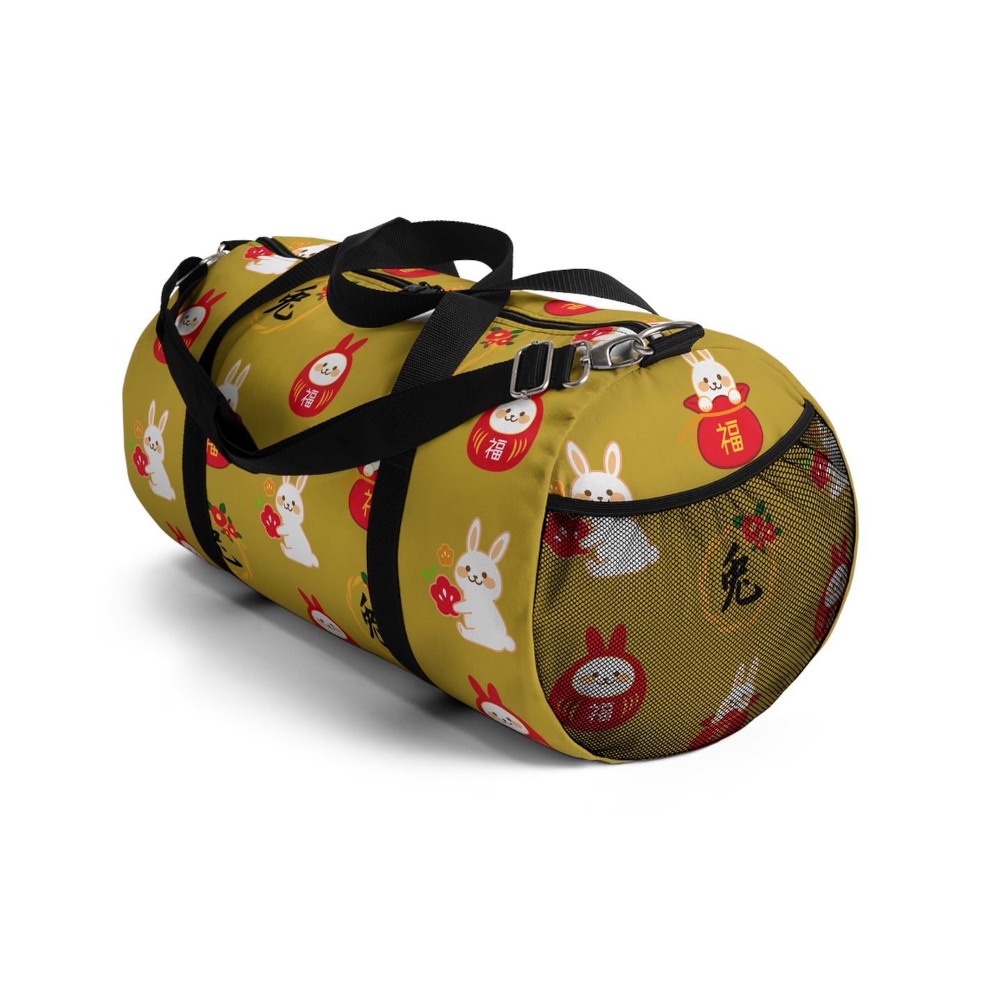 Year of the Rabbit Duffel Bag - Mustard