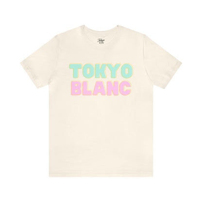 Tokyo Blanc Offset Shadow Print Tee