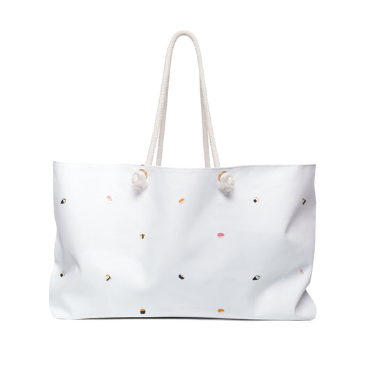 Tokyo Blanc Sushi All Over Print Weekender Bag