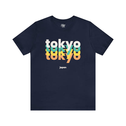 Tokyo Stacked Quad Print Tee