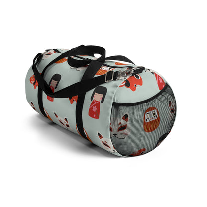 Japanese Trinkets Duffel Bag - Sea Mist