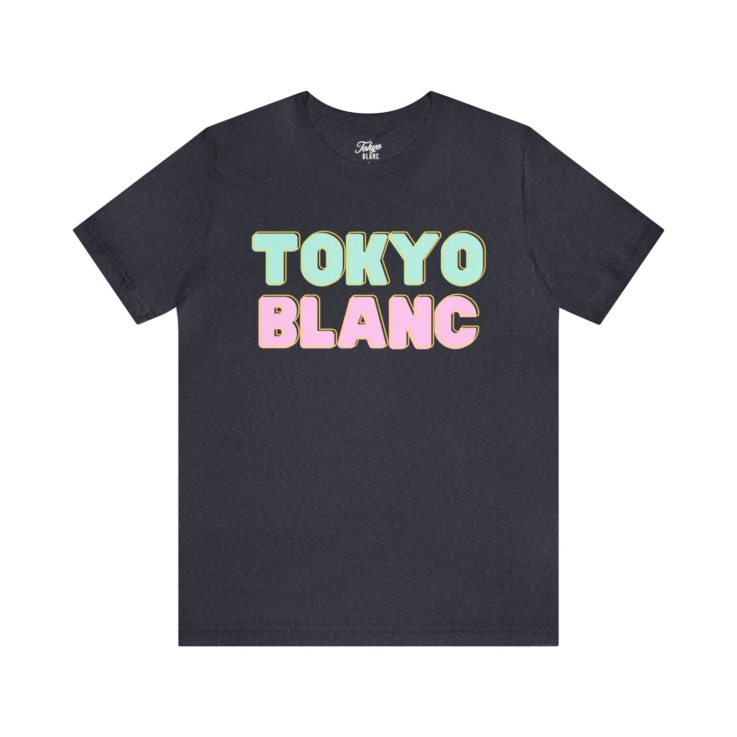 Tokyo Blanc Offset Shadow Print Tee