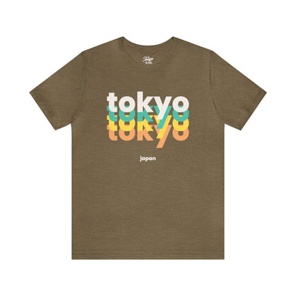 Tokyo Stacked Quad Print Tee