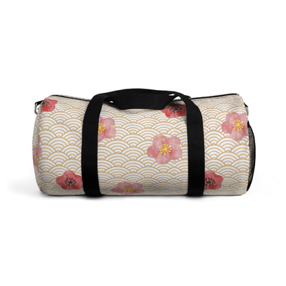 Ume Blossom Duffel Bag - White