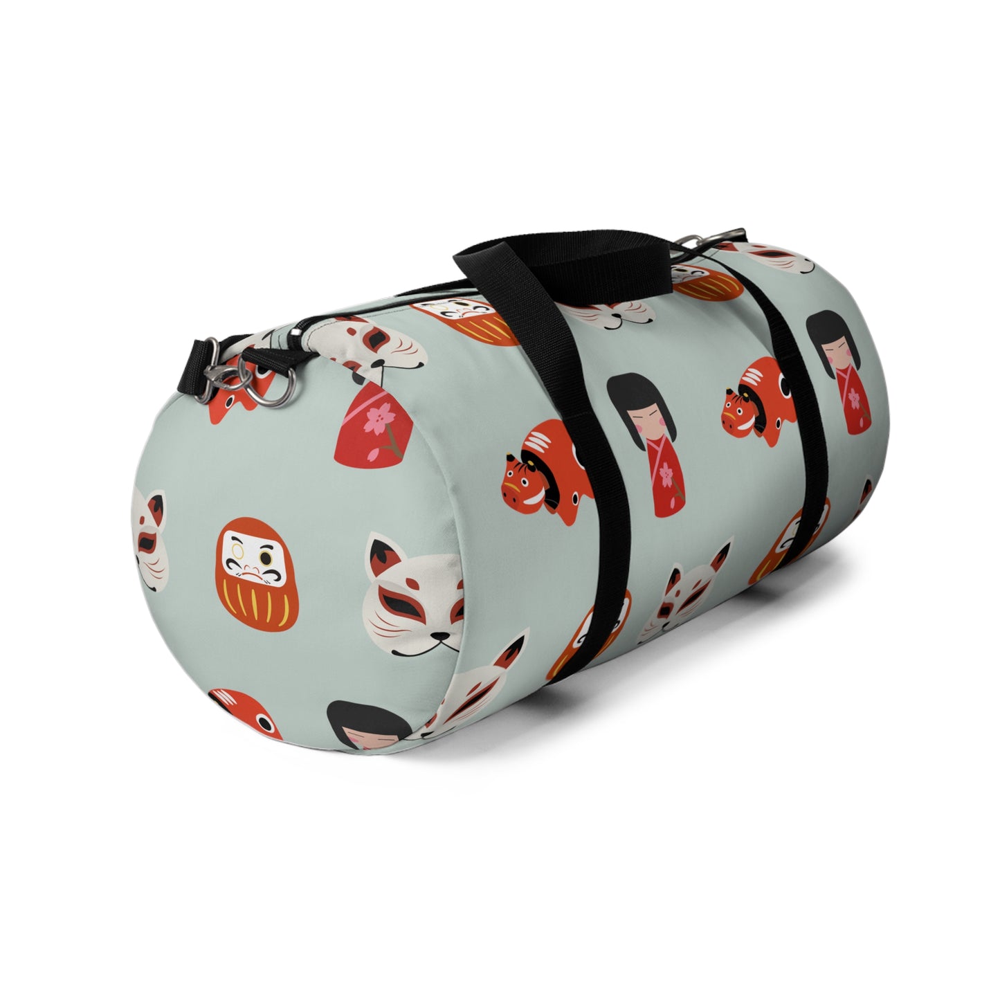 Japanese Trinkets Duffel Bag - Sea Mist