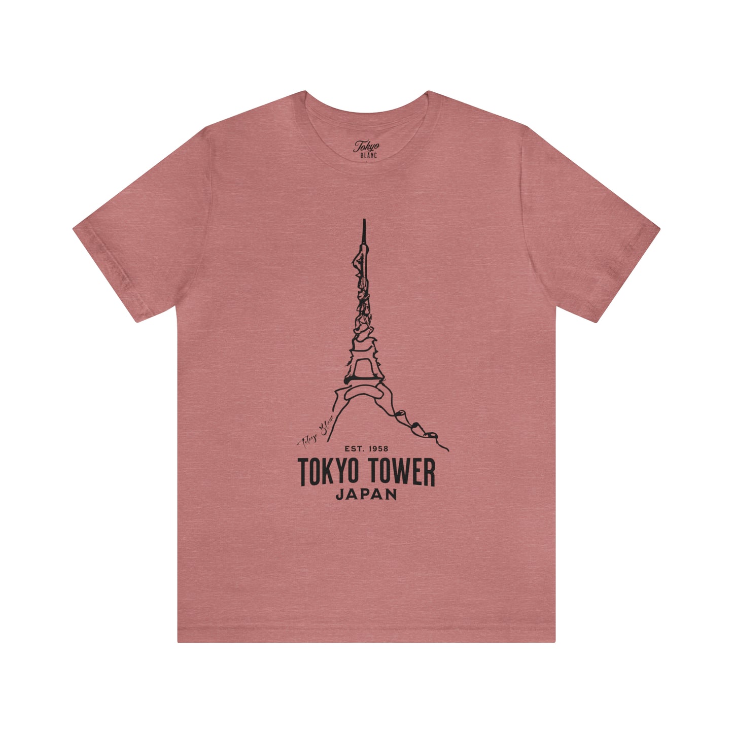 Tokyo Tower Line Art Graphic Tee