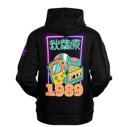 Akihabara Retro 1989 Graphic Hoodie