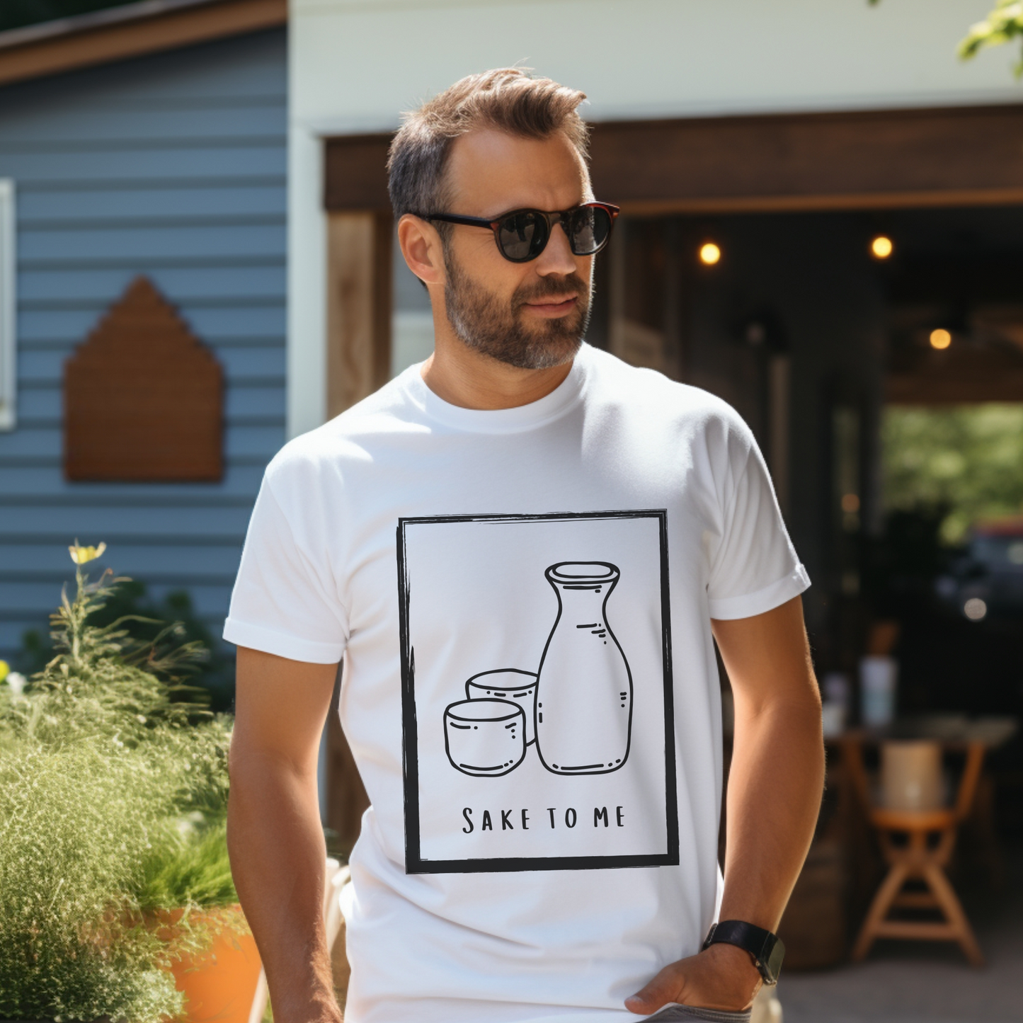 Sake To Me Graphic Tee