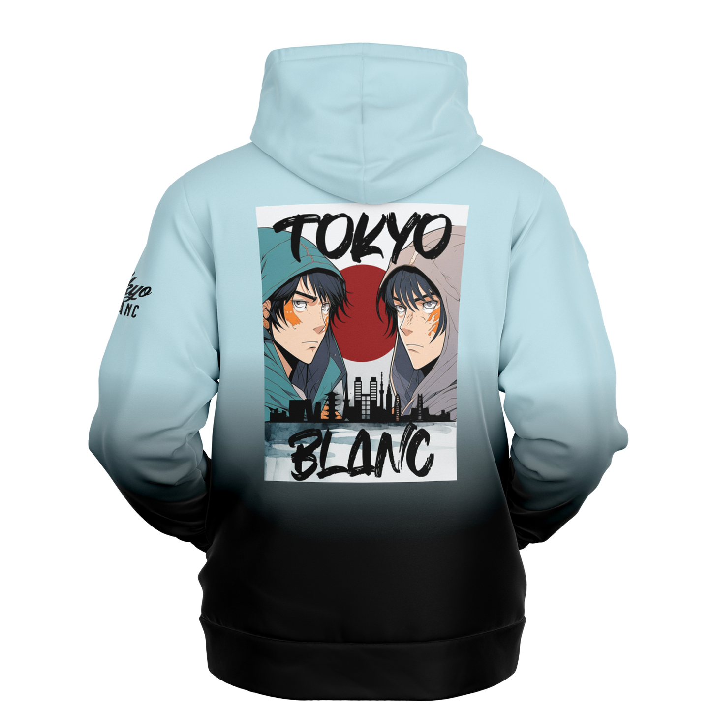 Friend or Foe Anime Graphic Hoodie